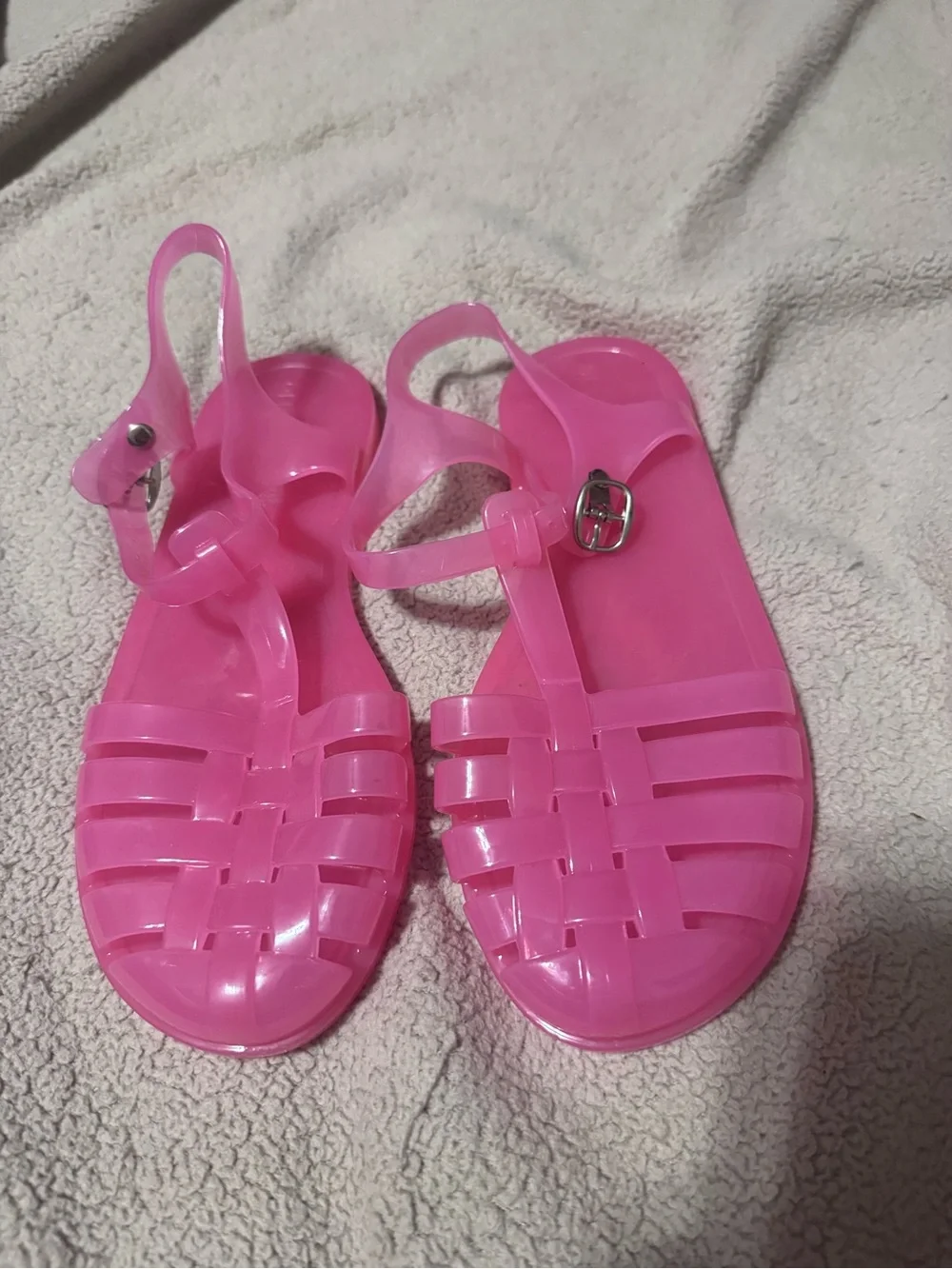 Old Navy Pink Jelly Sandals for Kids